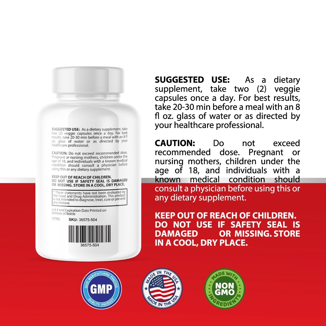 Ortho Prostate- Support Supplement for Men – Urinary & Bladder Health-4 Bottles