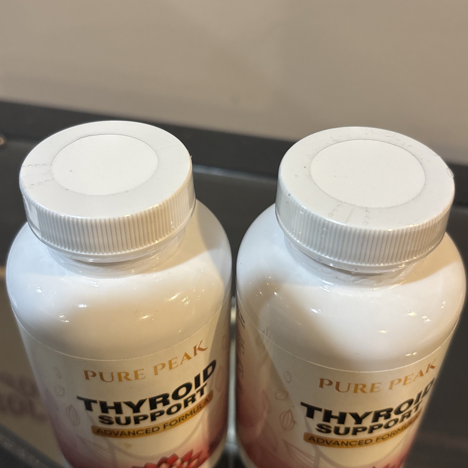 2x Pure Peak Advanced Thyroid Support Supplement Total 120 Capsules Exp: 2027