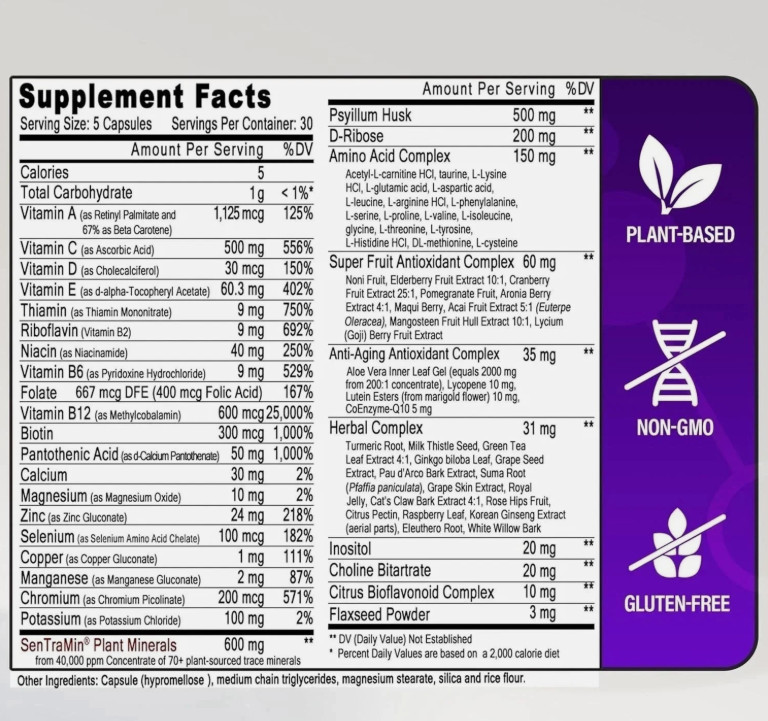 3 Pack Immuno 150, Immune Support Supplement, Packed with 70 Plant Minerals