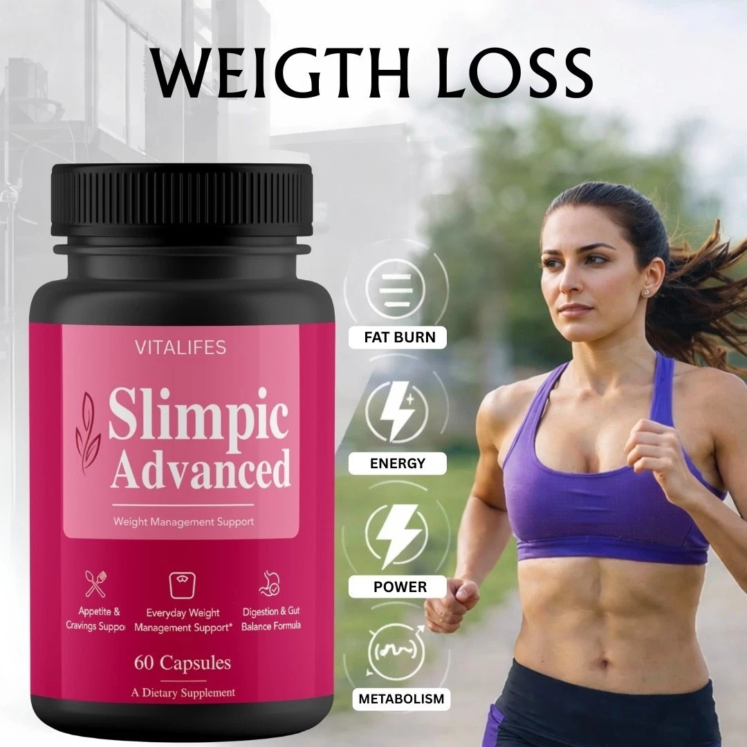 (3 Pack) Slimpic Advanced Energy & Fitness Formula VItamin Slim Pic Capsules