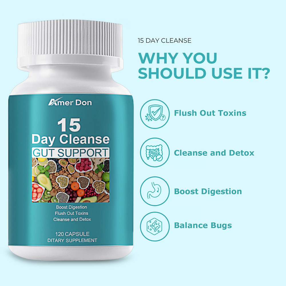 15 Day Cleanse -Cleansing and Detox,Digestive Health Support,Weight Management
