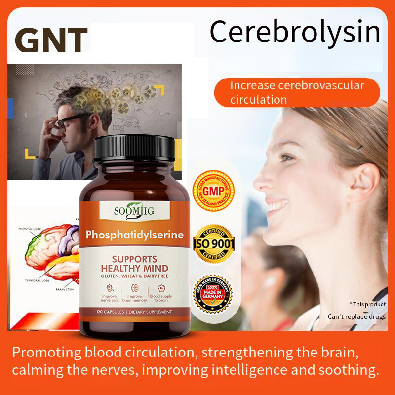 Phosphatidylserine Supports Healthy Mind,Improve Brain Memory,Relax Your Mood