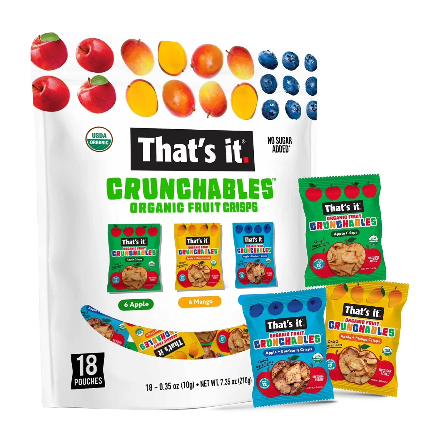 That’s It Crunchable Variety Pack, 18 pk.