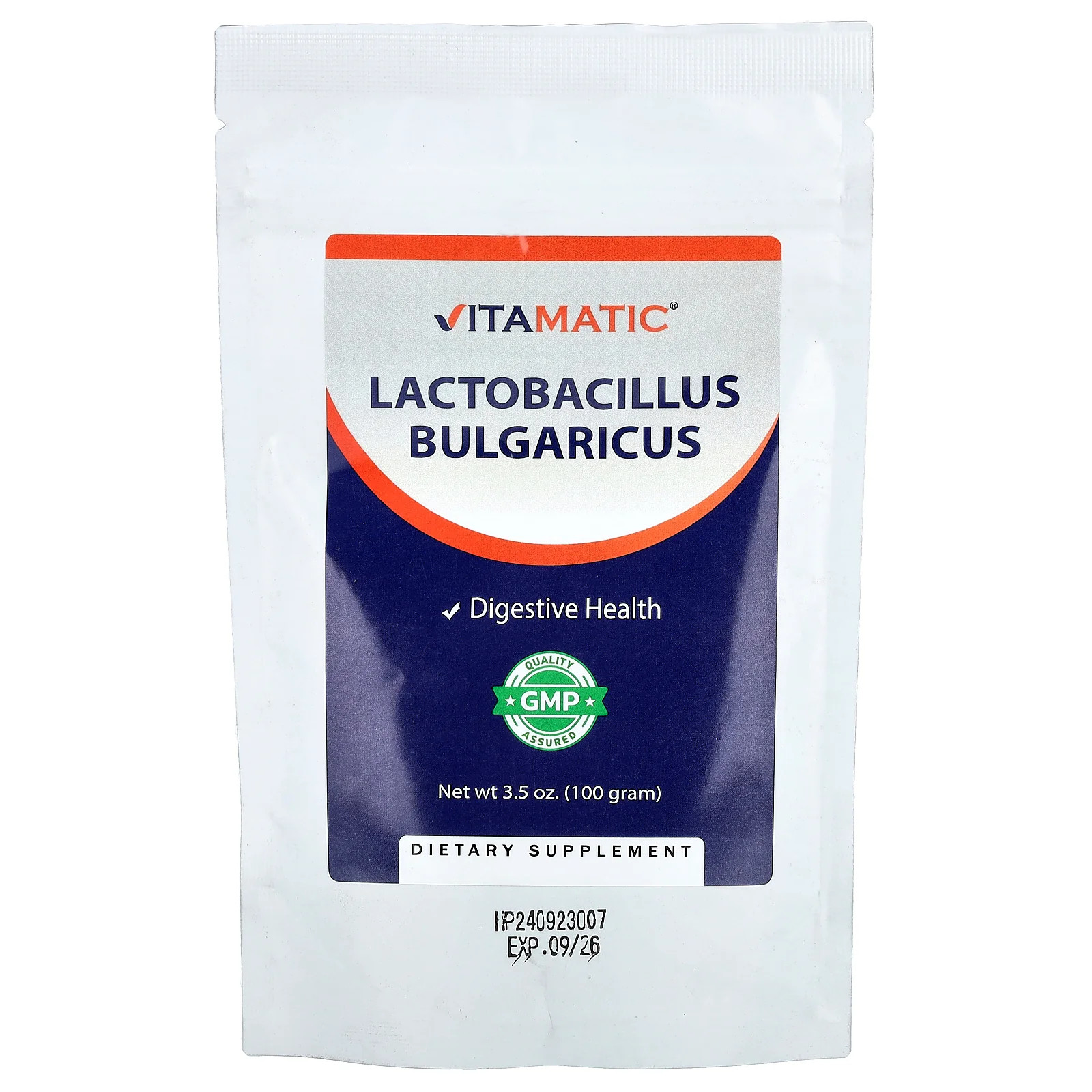 2 X Vitamatic, Lactobacillus Bulgaricus, 3.5 oz (100 g)