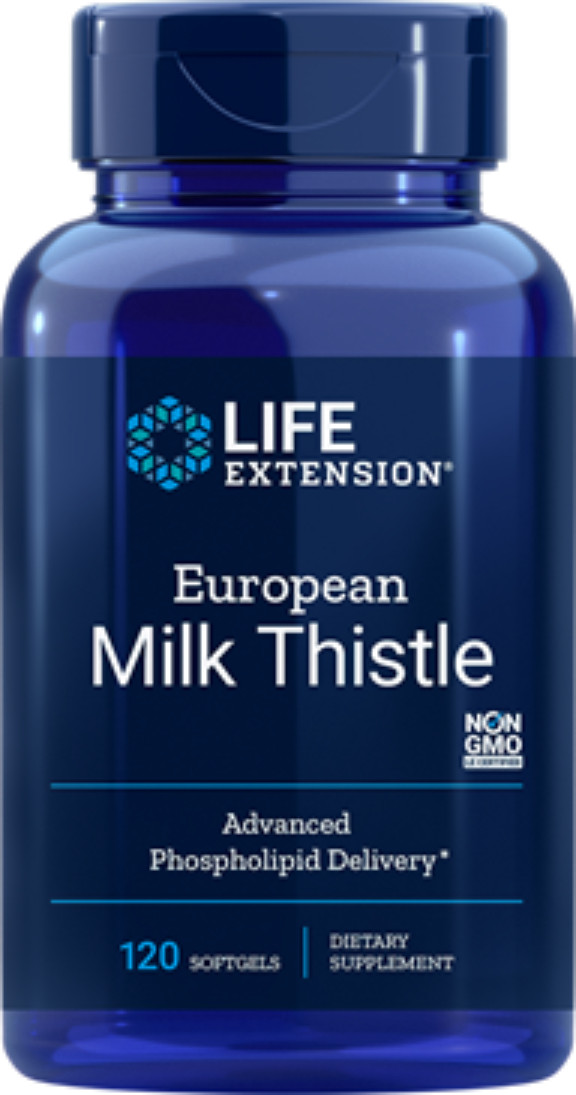 TAKE OFF $24 NOW! THREE PACK SALE Life Extension Advanced Milk Thistle 120 gels