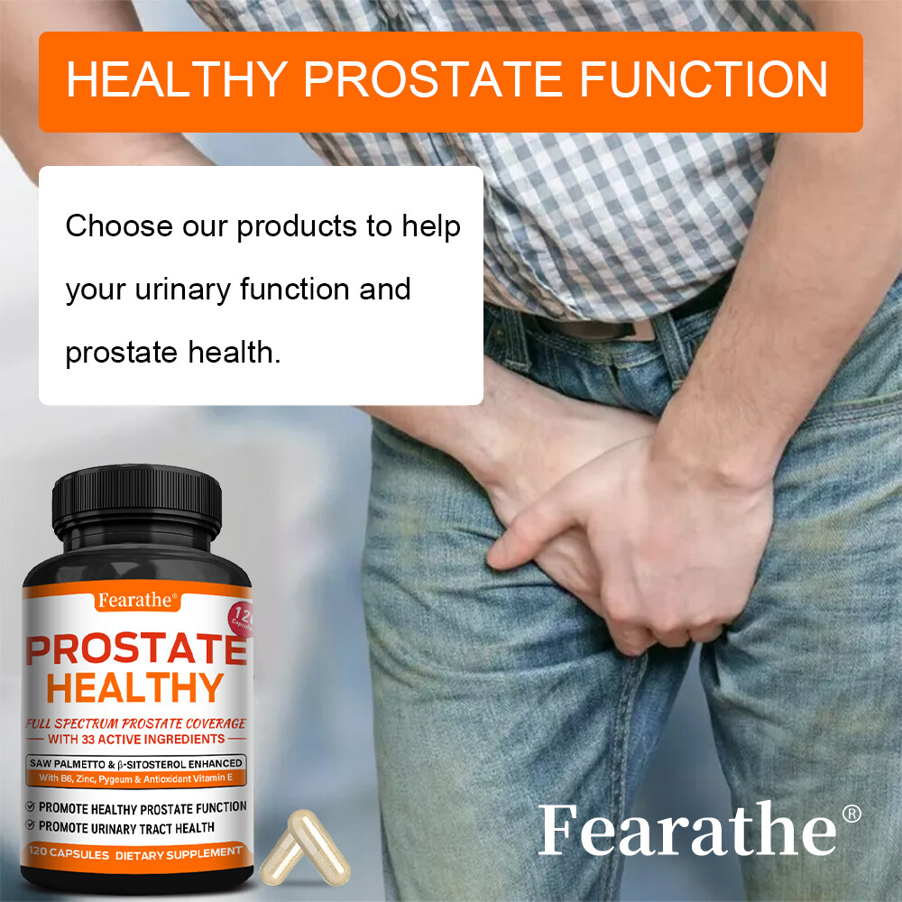 Prostate Supplement With Saw Palmetto For Strong Prostate &Urinary Tract Support