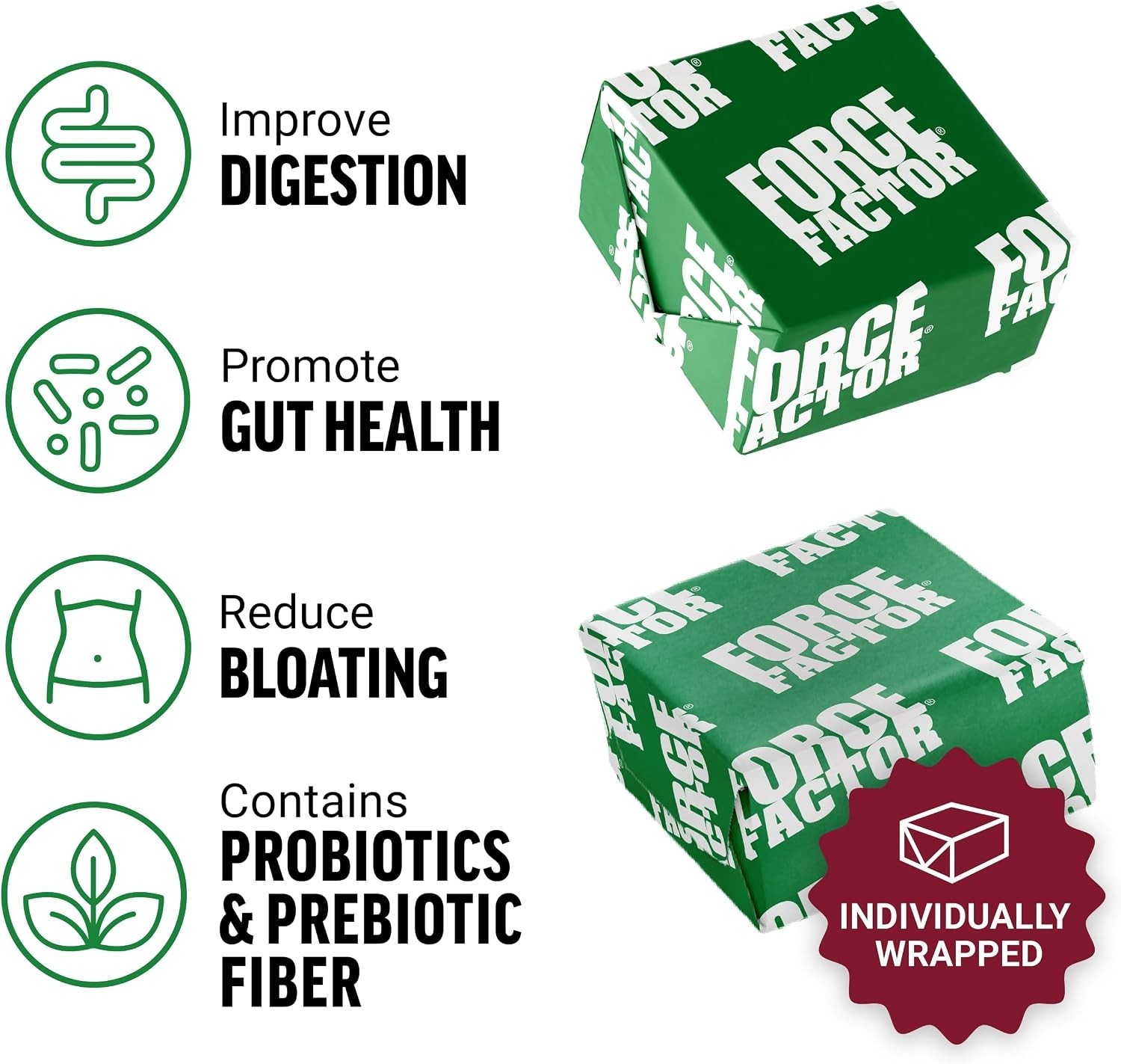 Smarter Greens Superfood Chews – Delicious Summer Berry, 60 Count for Gut Health