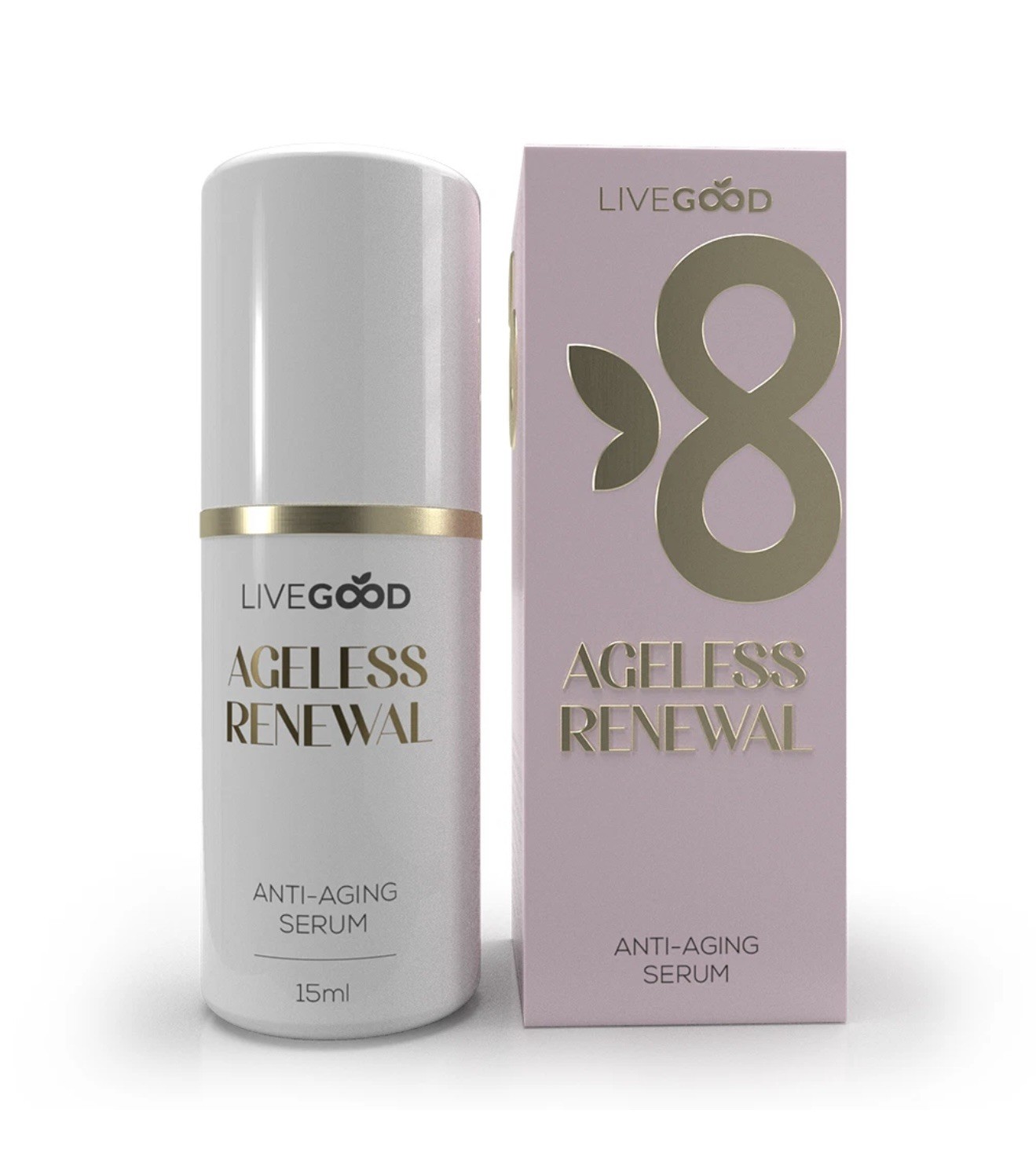 LiveGood Ageless Renewal Scientifically Formulated Anti-Aging Wrinkles 15ml NEW