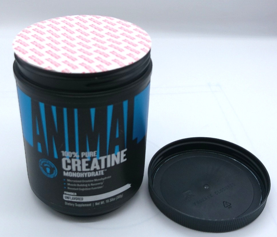 Animal 100% Pure Creatine Monohydrate, Unflavored, 10.58 Oz., Exp. 3/28