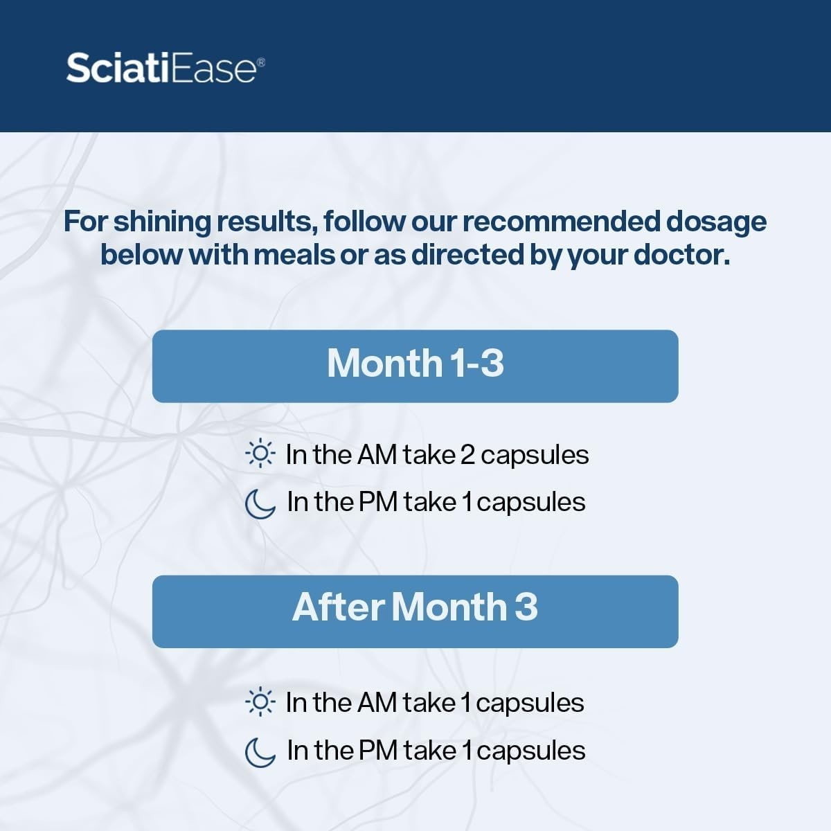 3 Pack SciatiEase Labs Sciati Ease Sciatic Nerve Formula 120 Cap NEW ! Exp 2027+