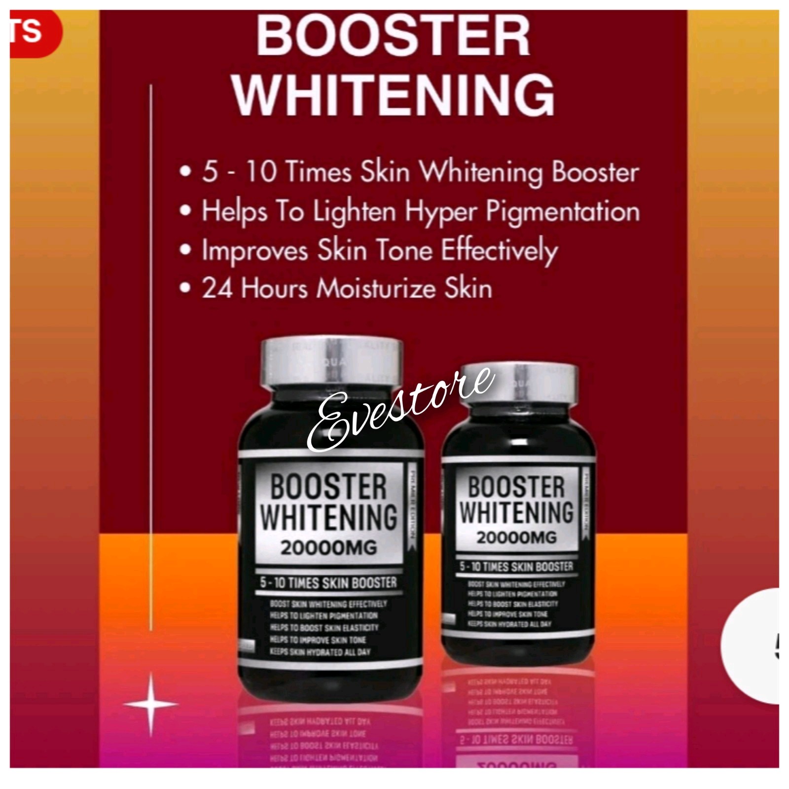 Glucenta Diamond Booster whitening New Look. 5-10 times skin booster👌 1 bottle