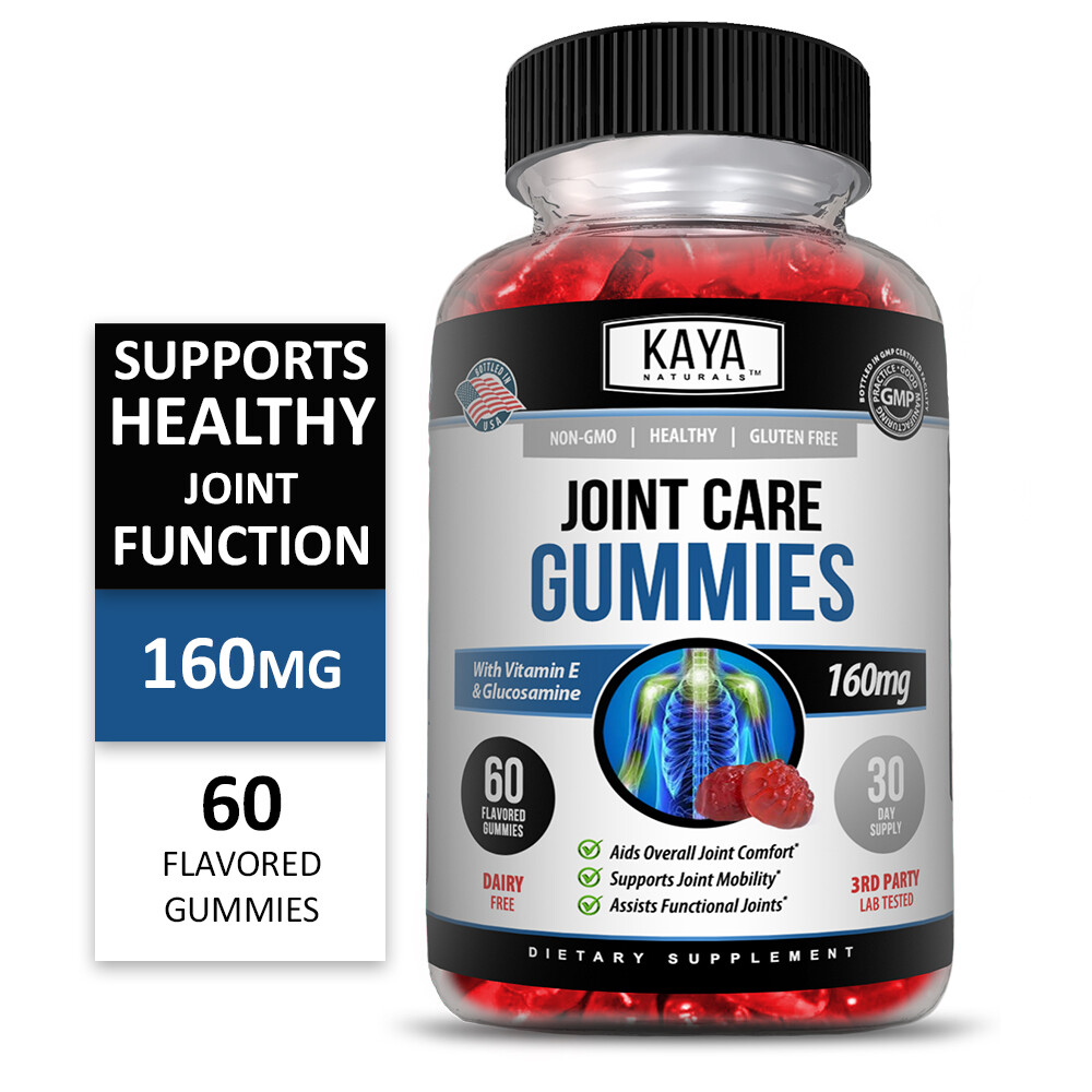 Joint Care Gummies, 60 Count, Premium Pain Relief & Joint Support, Glucosamine