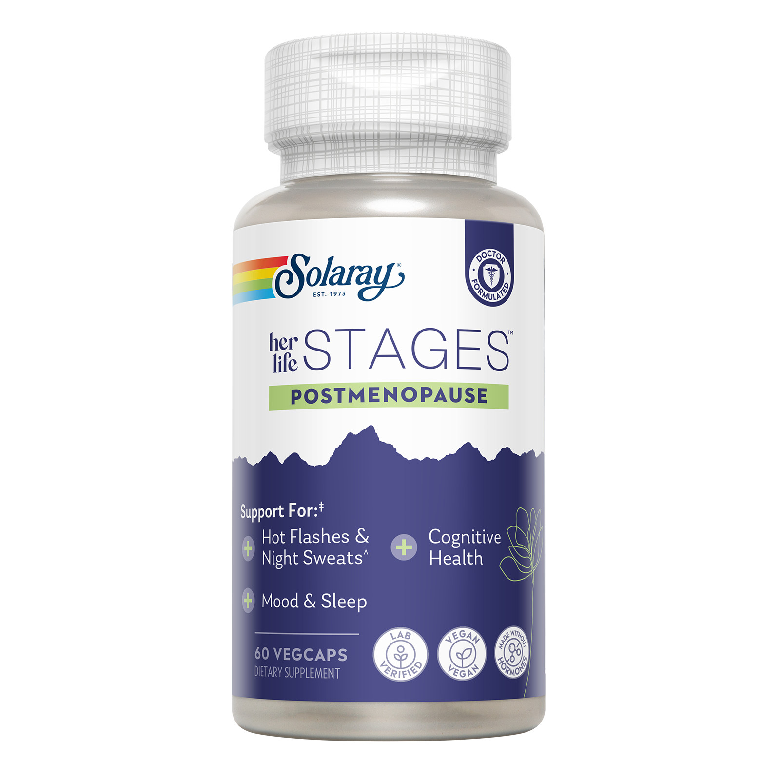 Solaray Postmenopause her life STAGES – Post Menopause Supplements for Women