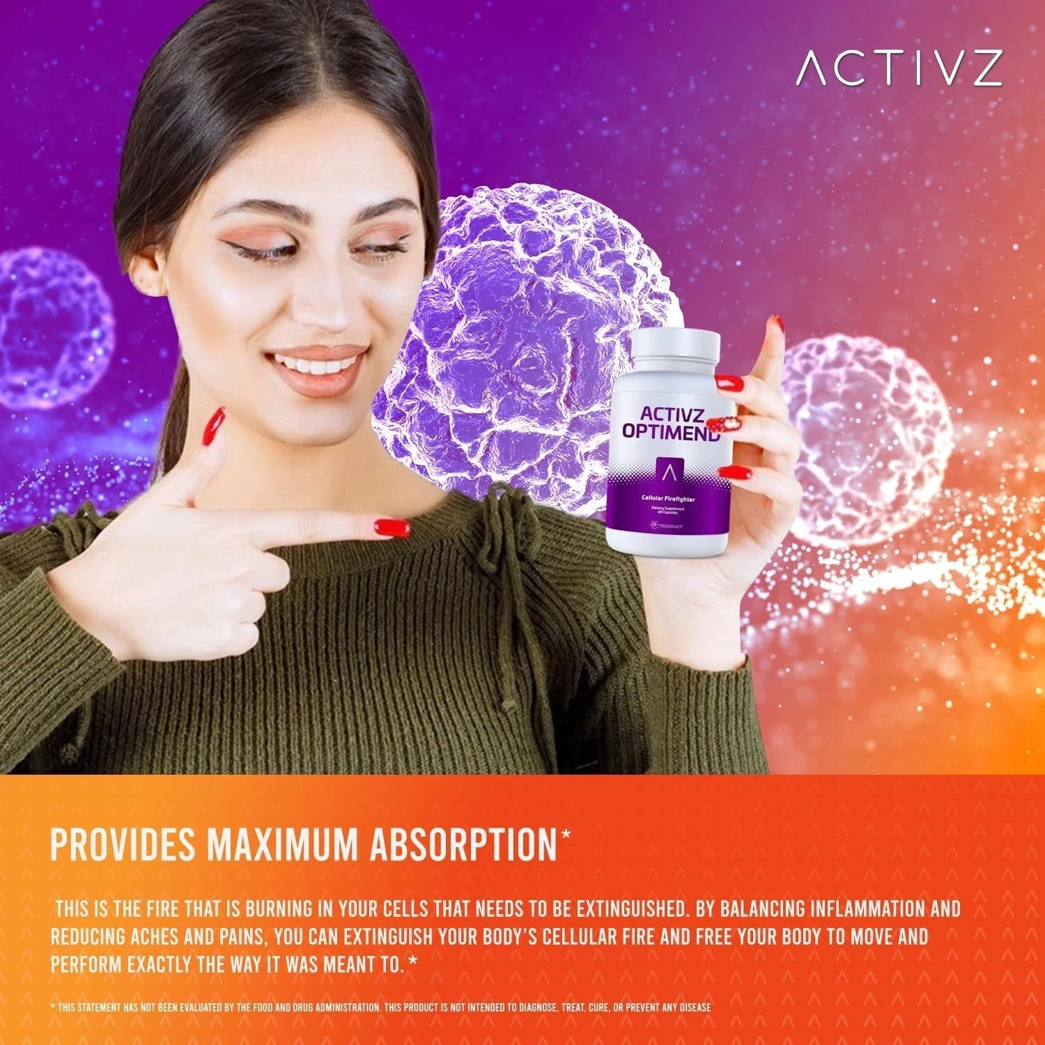 NEW ACTIVZ Optimend – Advanced Joint Mobility and Comfort Support
