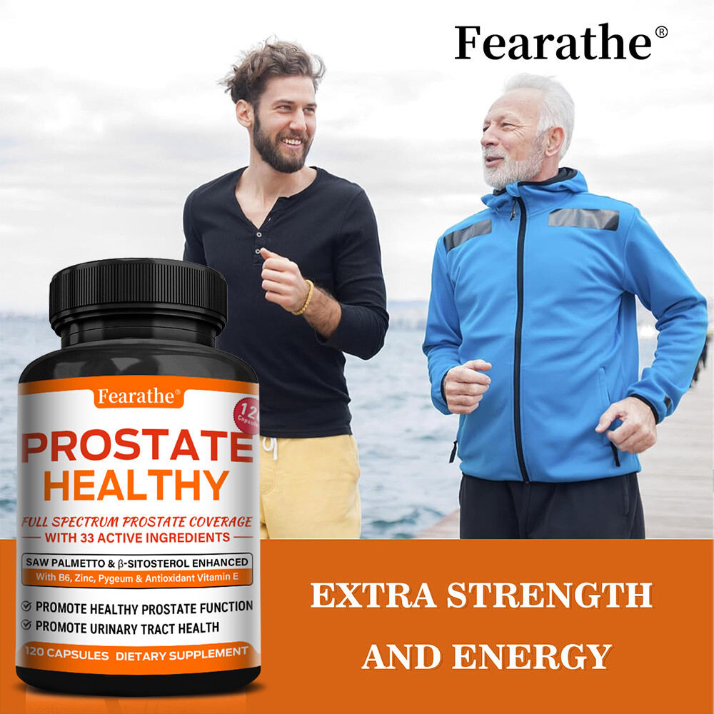 Prostate Supplement With Saw Palmetto For Strong Prostate &Urinary Tract Support
