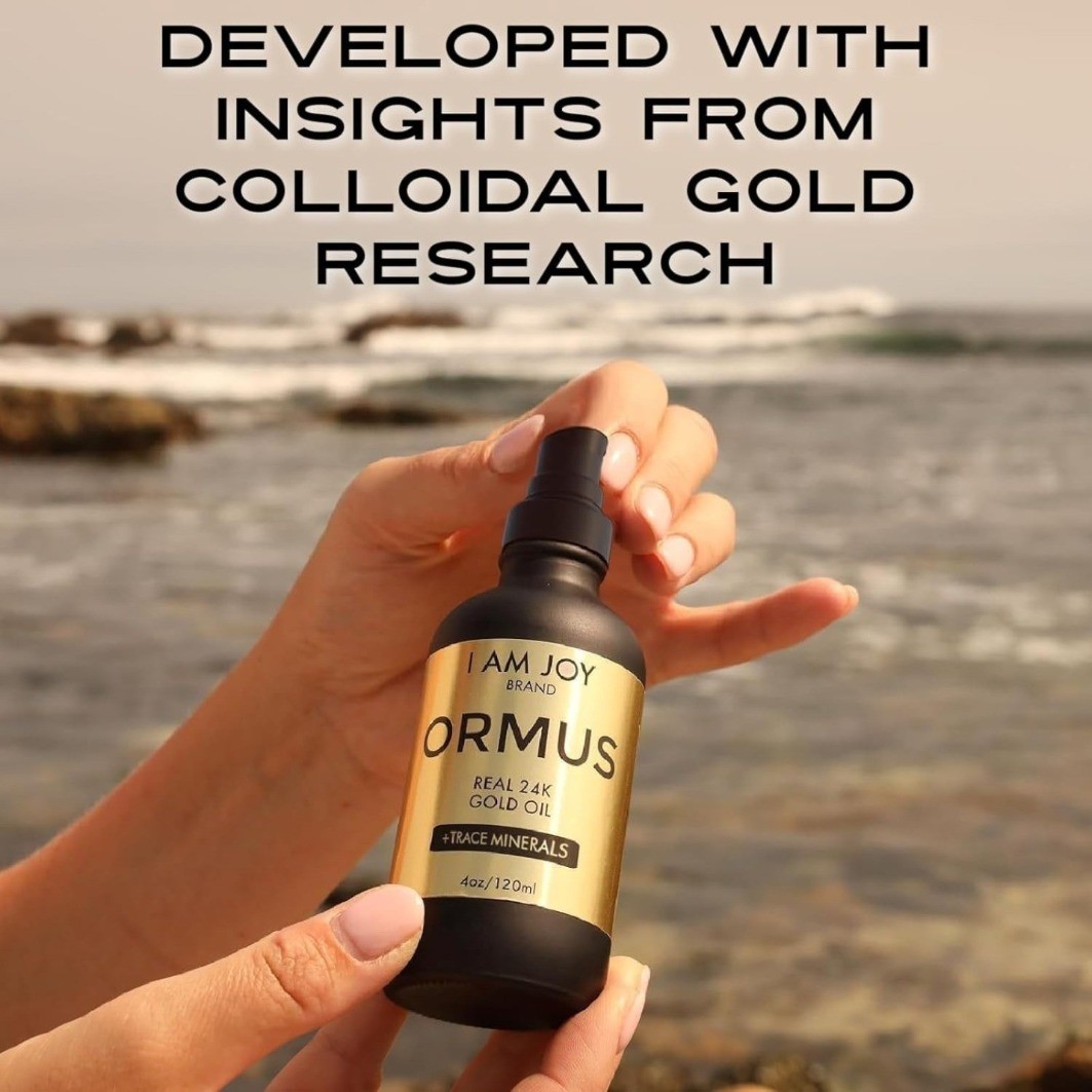 Decalcify am Joy Ormus Gold Oil Monoatomic I Pineal Gland Repair DNA 4oz FAST