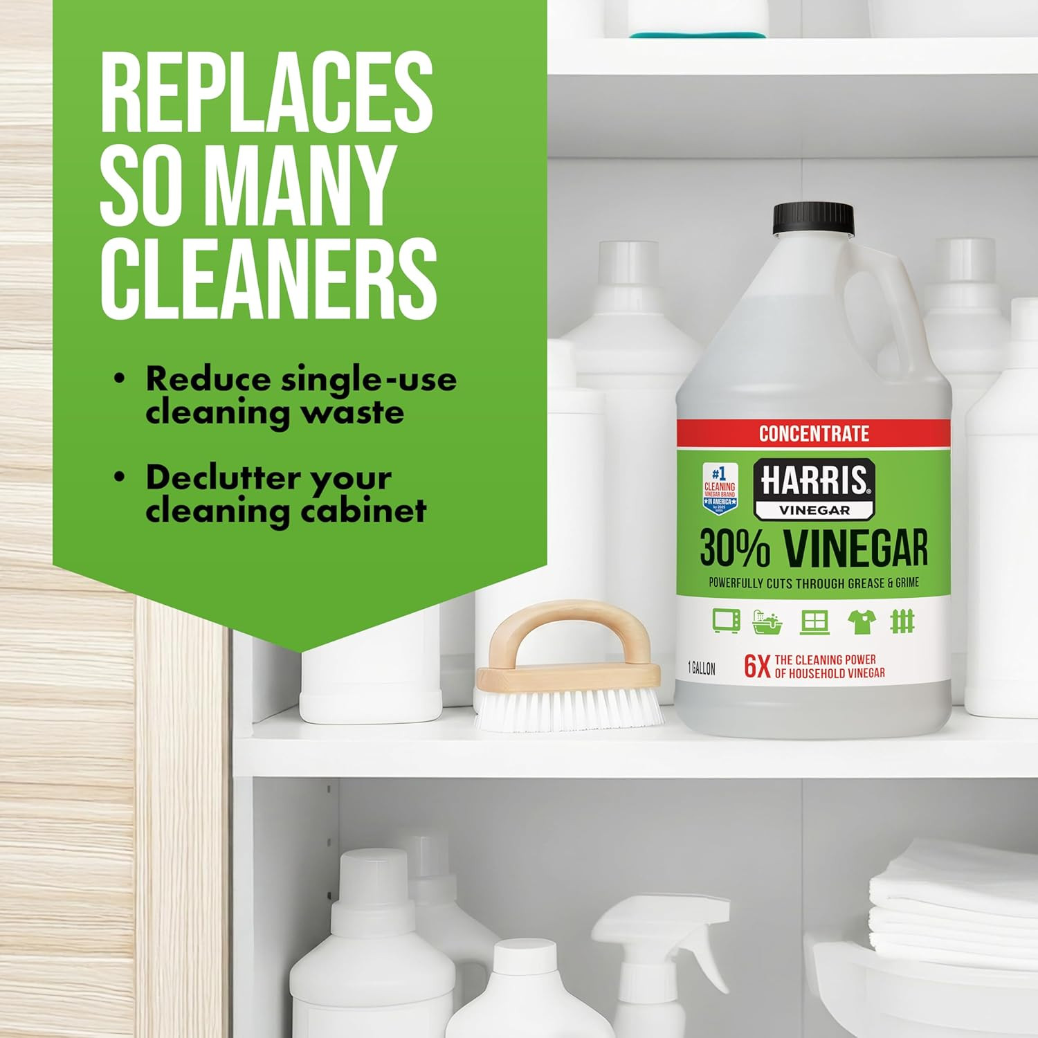 30% Vinegar Concentrated Extra Strength — All Purpose Cleaner for Home, Garden &