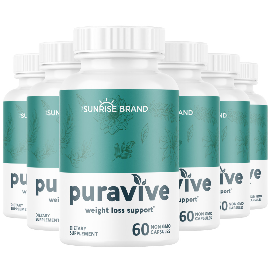 Puravive Weight Loss Support 6 Bottles 360 Capsules