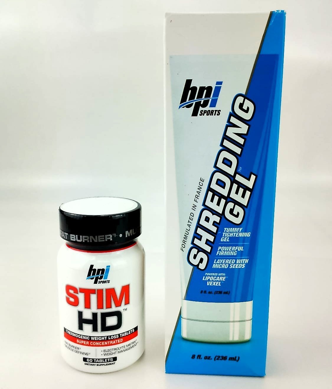 Shredding Gel + Stim HD Thermogenic Weight Loss BPI Sports Body Slimming Firming