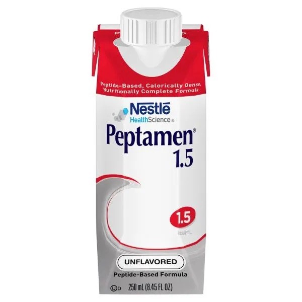 24 Count Nestle Peptamen 1.5 Unflavored Case Oral or Tube Feed exp JAN 27-APR 27
