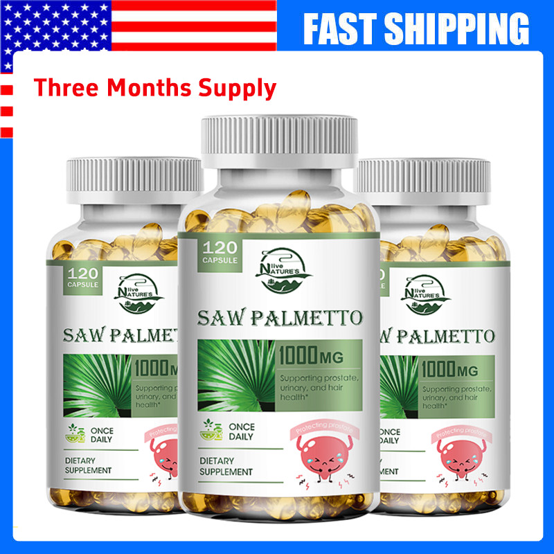 Prostate Support – Saw Palmetto – Reduce Frequent Urination, Stamina supplement