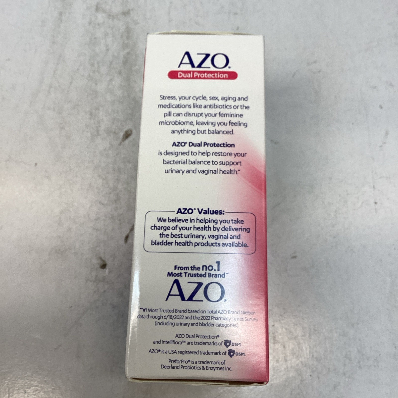 3x AZO Dual Protection Urinary Vaginal Support 30 Capsules/Box Exp 04/2027