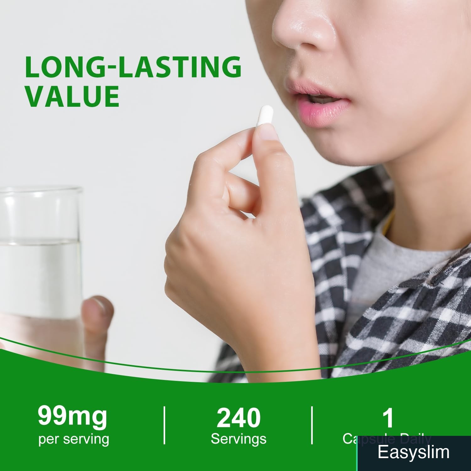 Potassium Citrate 99mg 240 Capsules Vegan Allergen Free Supplement