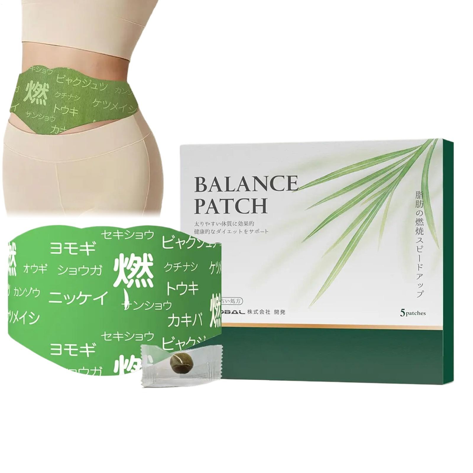 Premium Japanese herbal patch balancing patch Body Shaping Patches Belly Patches
