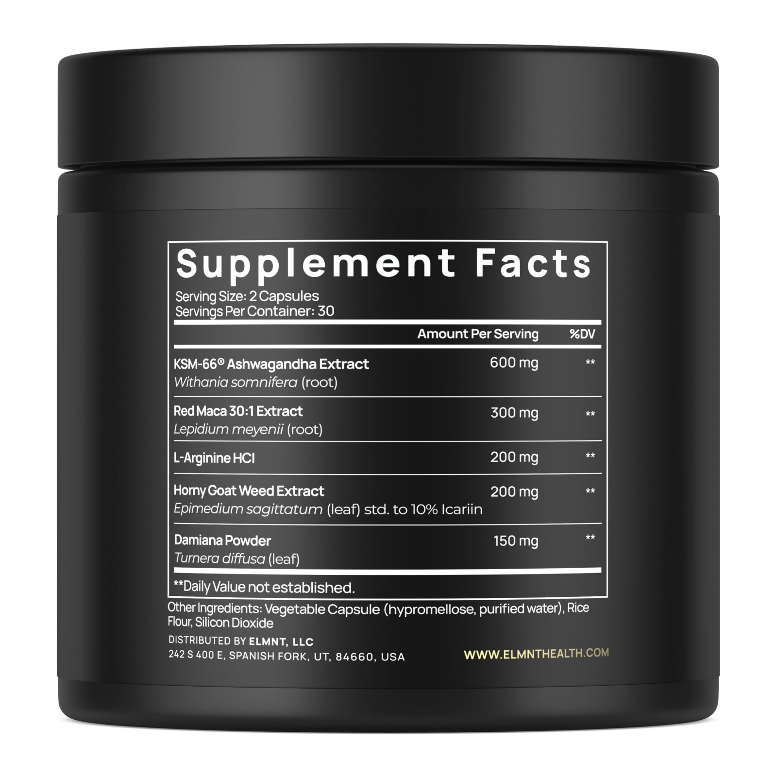 High Potency Libido Support for Women – 30x Strength Red Maca, Ashwagandha & Hor