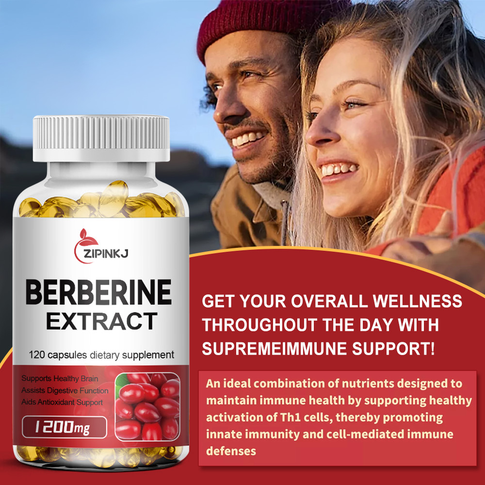 100% Pure Berberine HCL 1200mg,240 Pills, Healthy Cholesterol, Anti-inflammatory