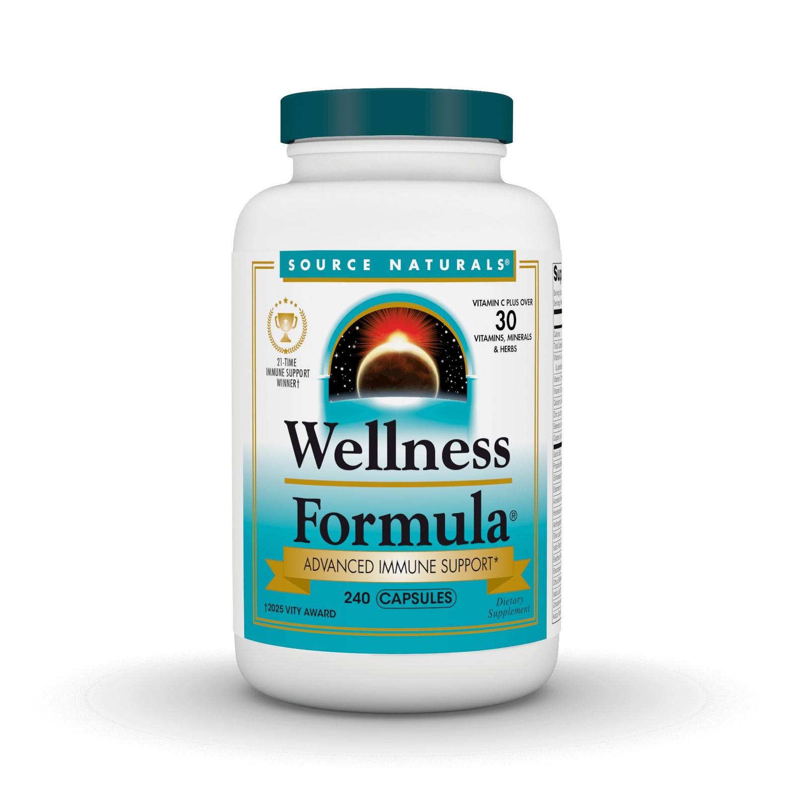 Source Naturals Wellness Formula Bio-Aligned 240 Count (Pack of 1), No Color