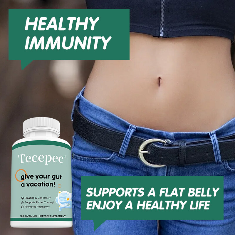 Gut Health Capsules, Bloating,Gas Relief, Supports Digestive And Immune Health