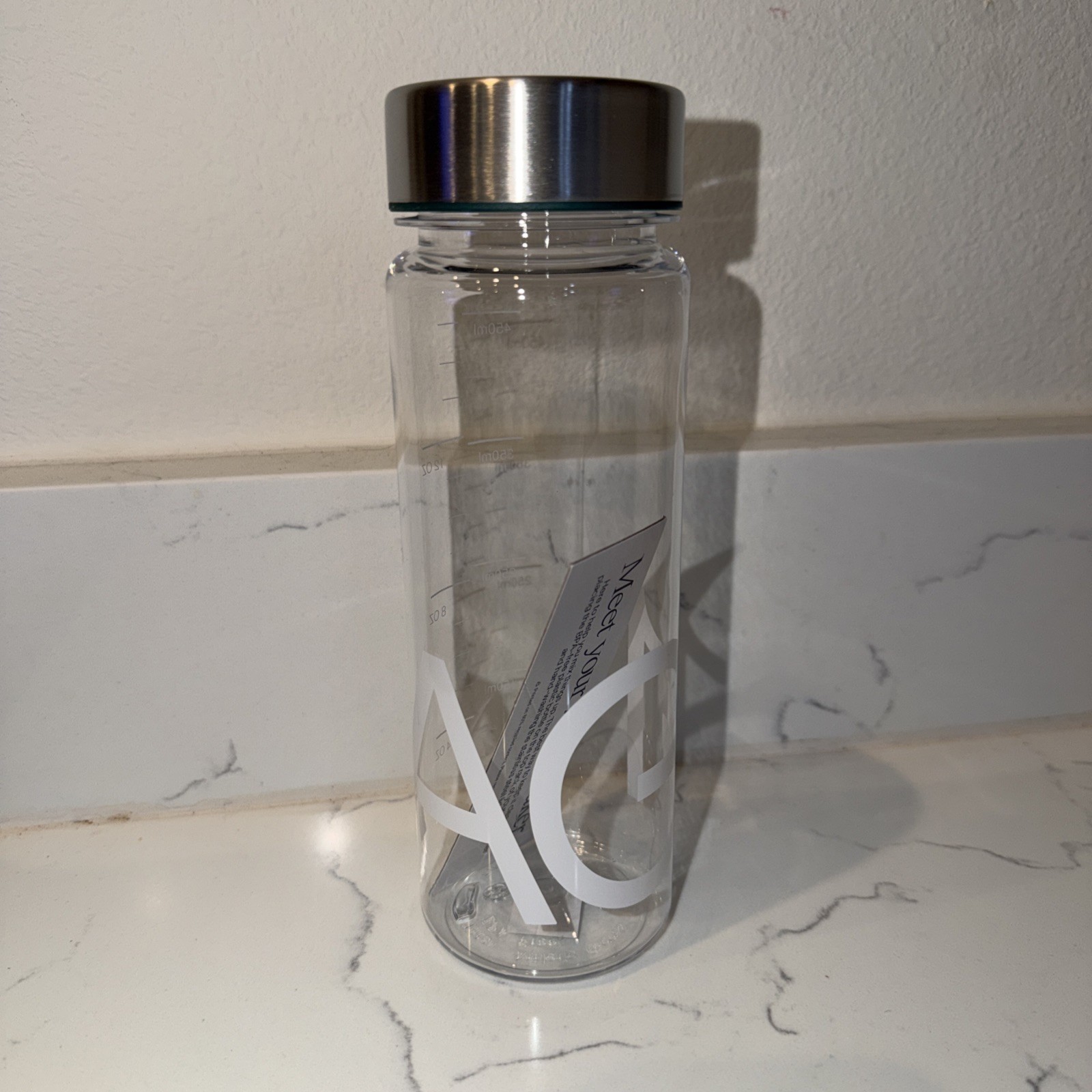 AG1 Athletic Greens 16 oz BPA Free Tritan Shaker Bottle Stainless Steel Lid