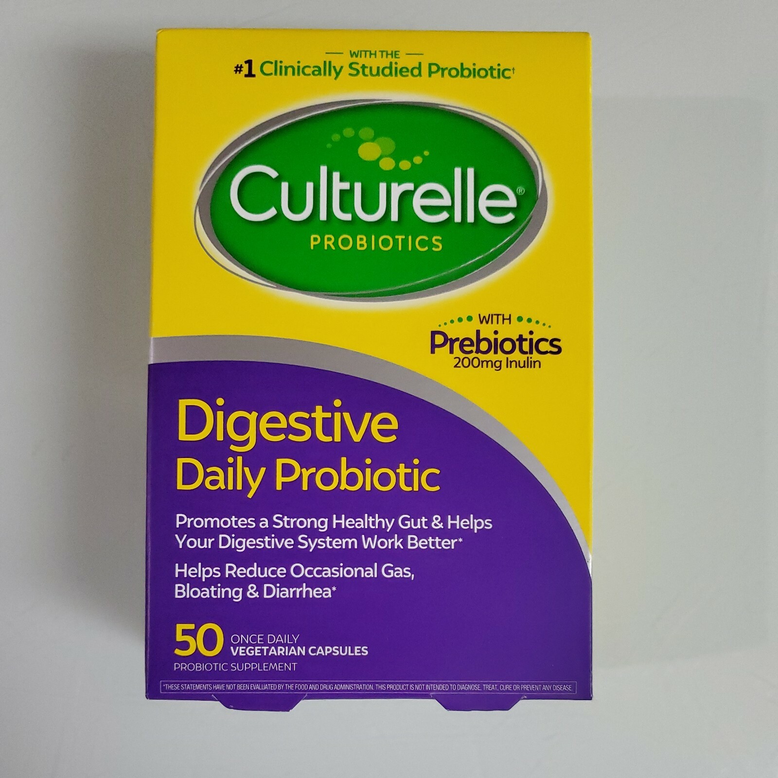 Culturelle Probiotic Digestion 50 Capsules Exp 2024+