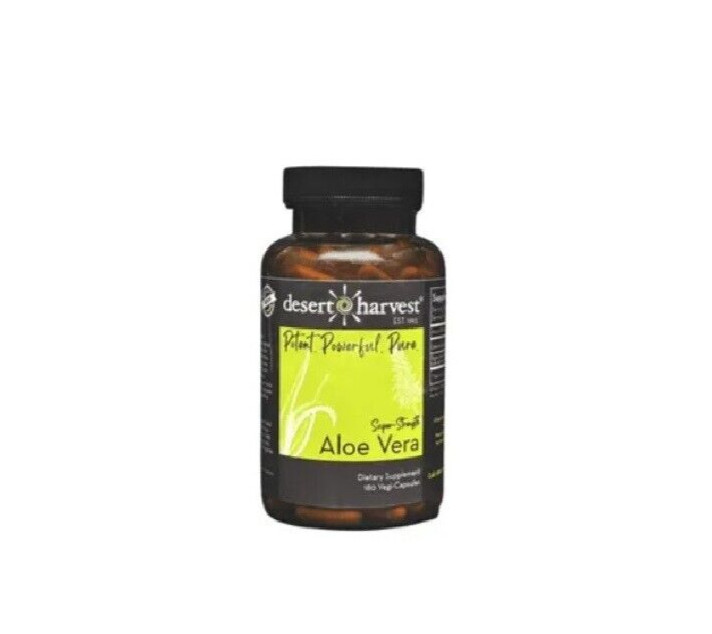 Desert Harvest Super Strength Aloe Vera 180 Vegi Capsules. Bladder support