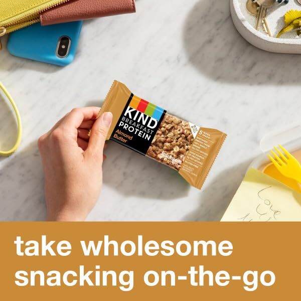 KIND Breakfast Healthy Snack Bar Butter Gluten Free 8g 1.76 OZ Packs 6 Count