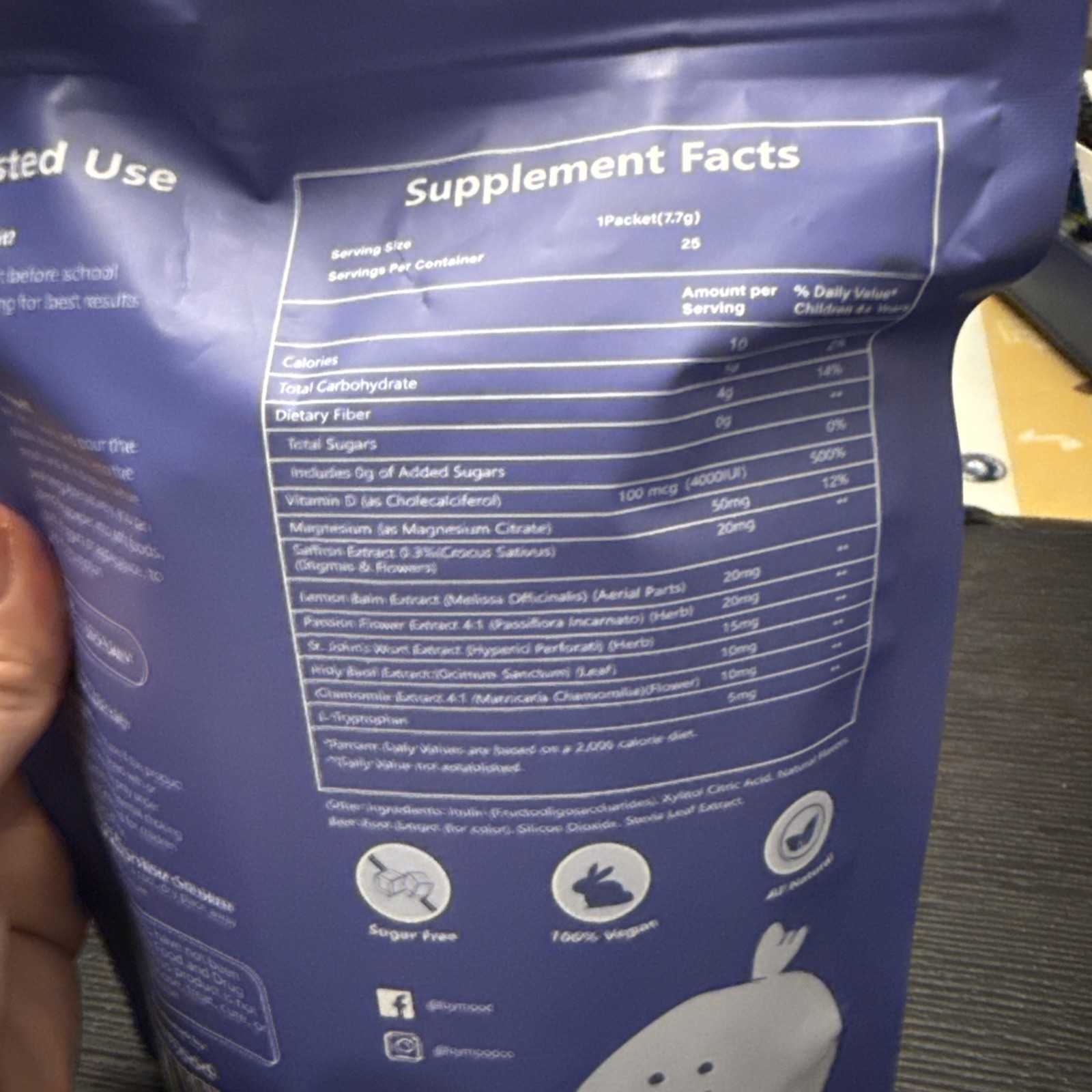 Saffron Pixie Sticks with Saffron Extract Kids’ Supplements