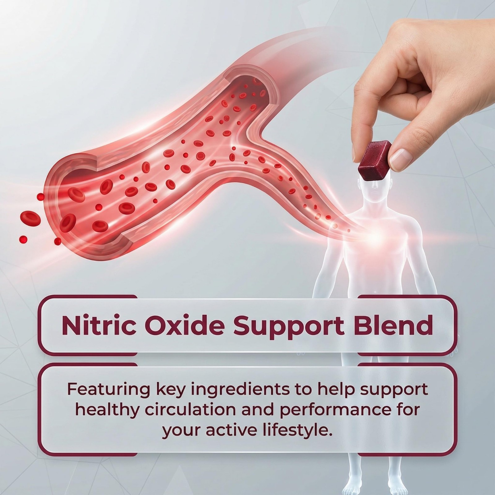 Beet Chews with Grape Seed Extract & CoQ10 – Nitric Oxide Support, Energy Boost,