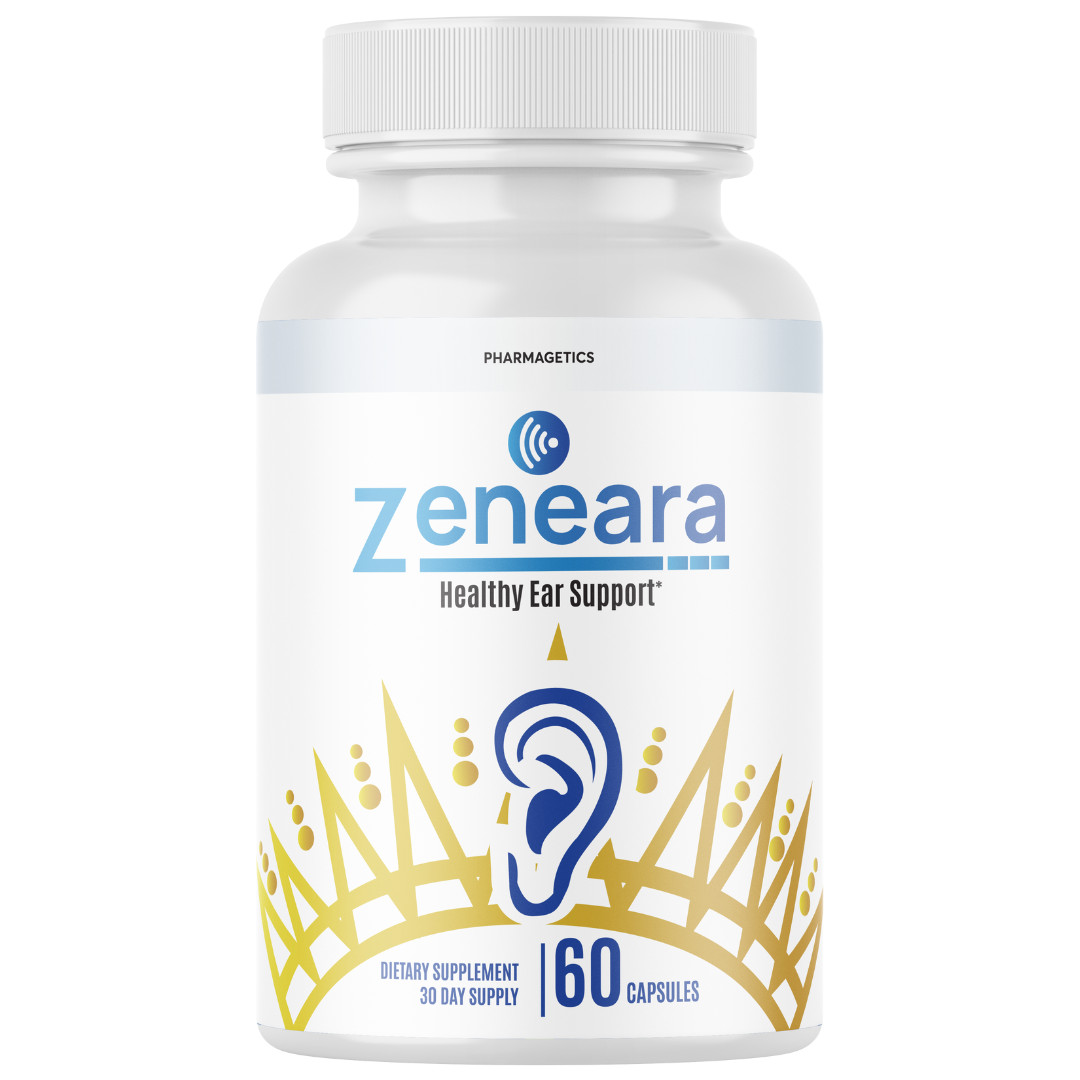 Zeneara, Healthy Ear Support for Ear Ringing & Tinnitus – 60 Capsules