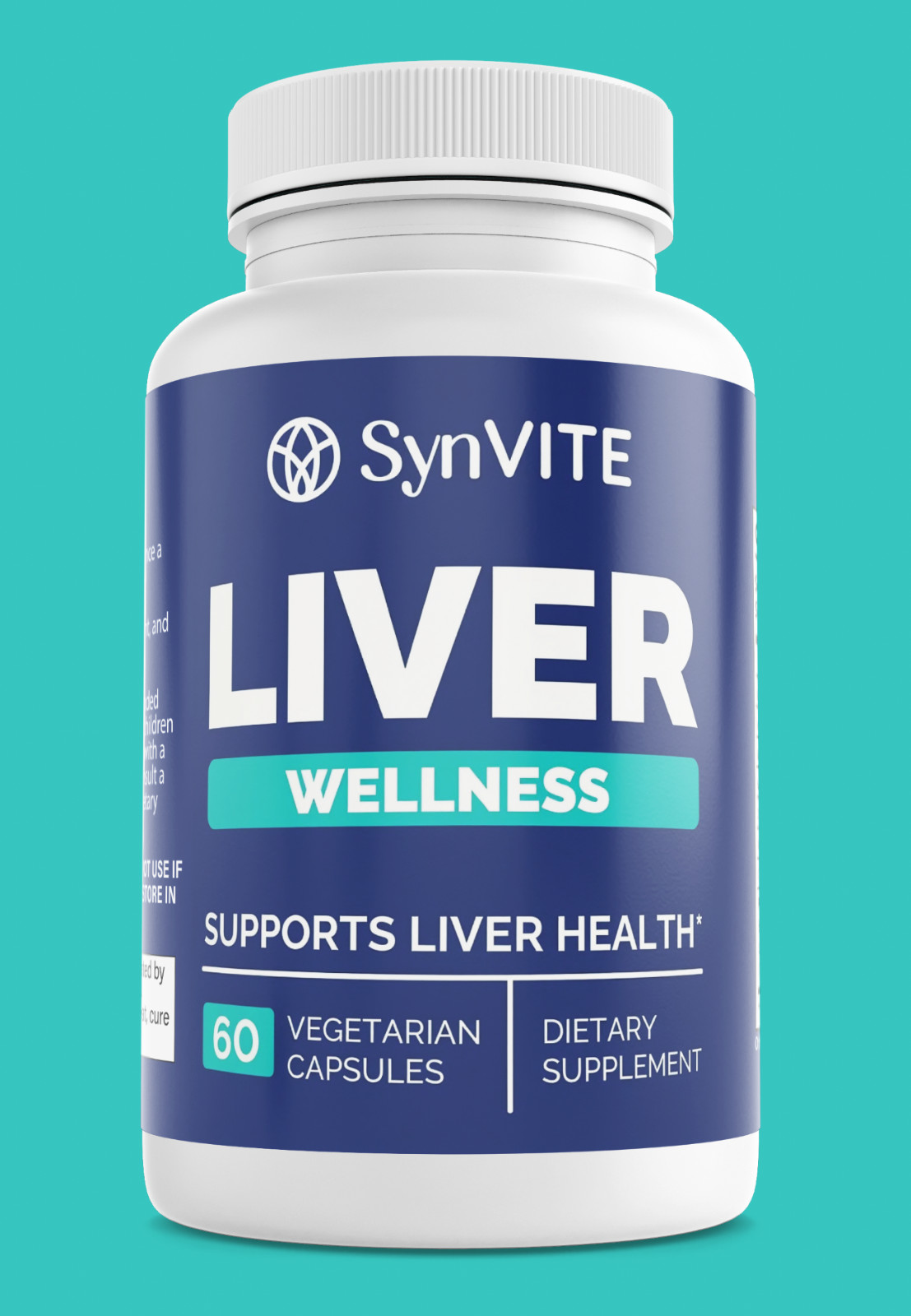 SynVITE Liver Wellness Supplement – Liver Health Support Supplement 60 Capsules