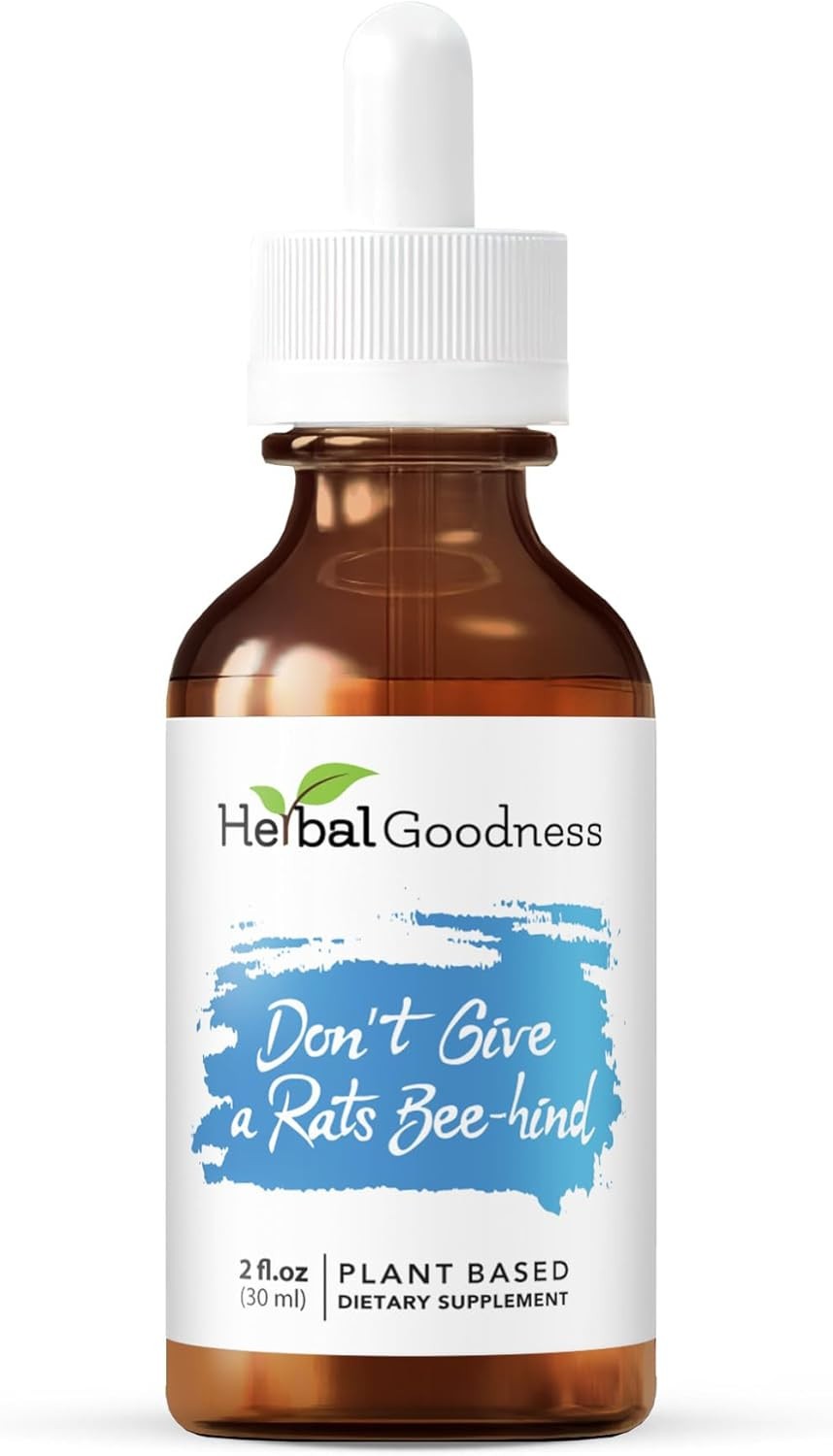 Herbal Goodness Don’t Give a Rats Bee-hind — Calm Aid, Herbal Supplement
