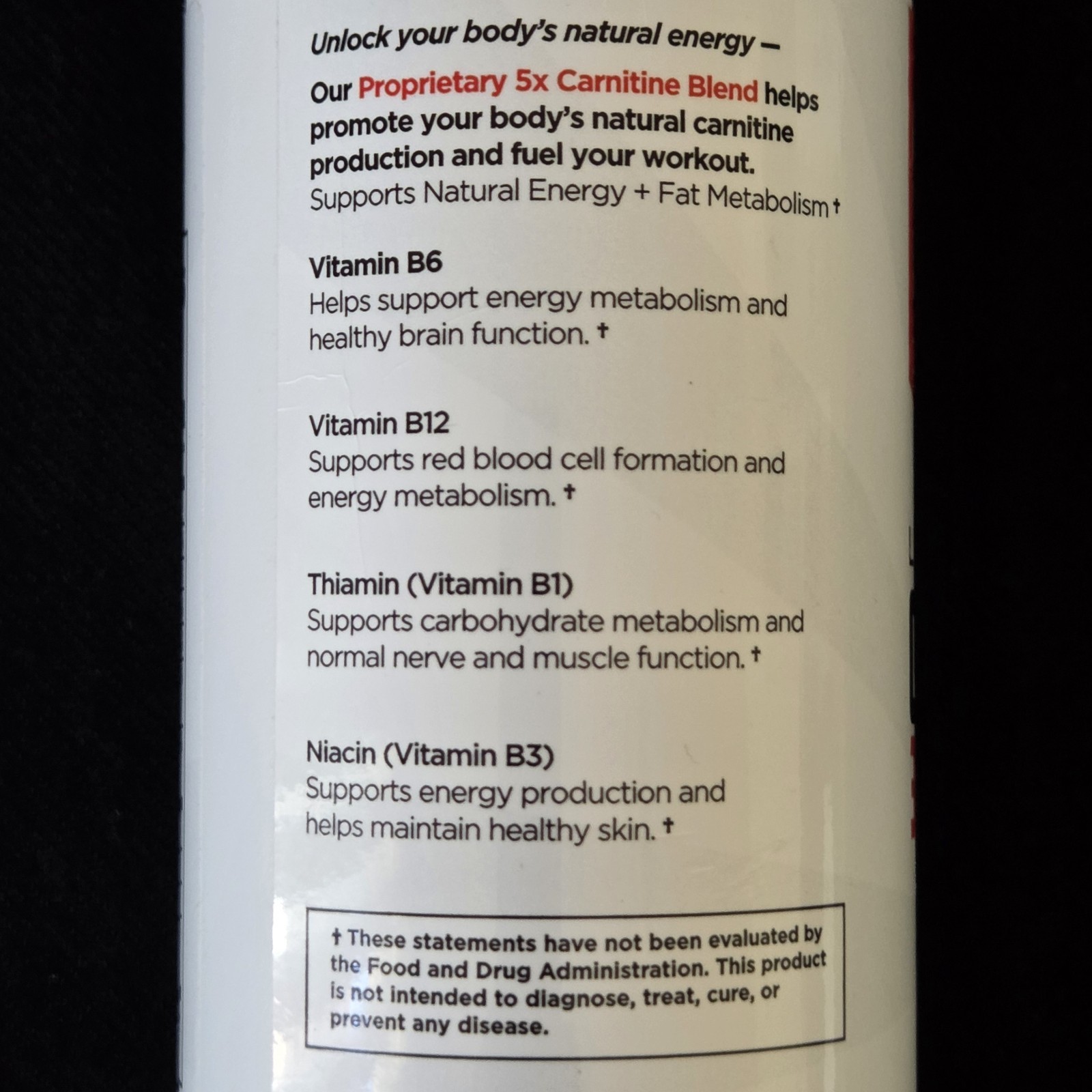 Old School Labs Liquid L-Carnitine 3000mg Advanced 4in1 Formula Supplement 16oz