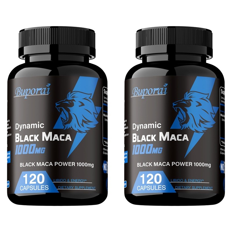 Black Maca 240pcs – Muscle Growth, Relieve Fatigue & Restore Physical Strength