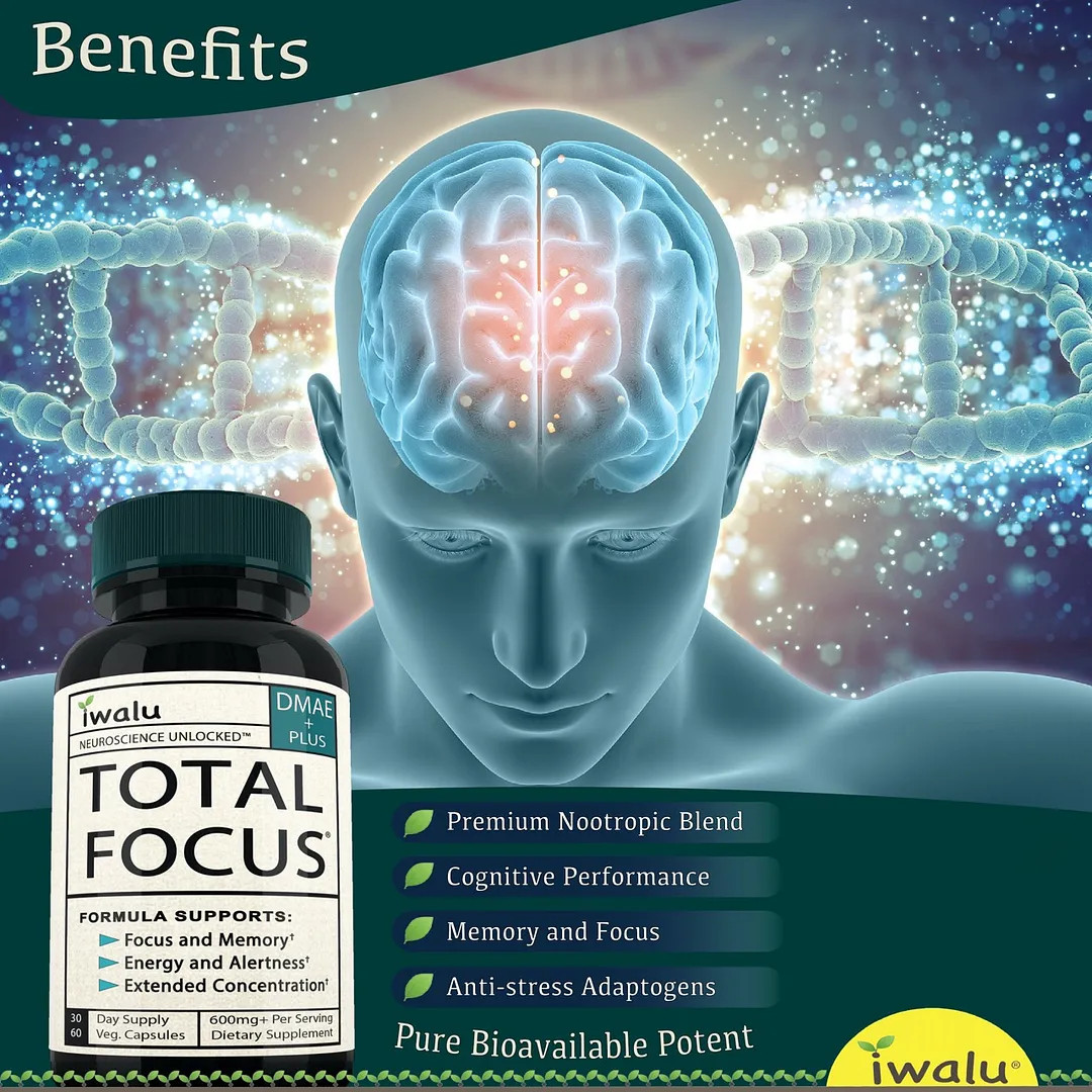 Brain Supplements for Memory and Focus | Best Supplement Capsules FREE SHIP