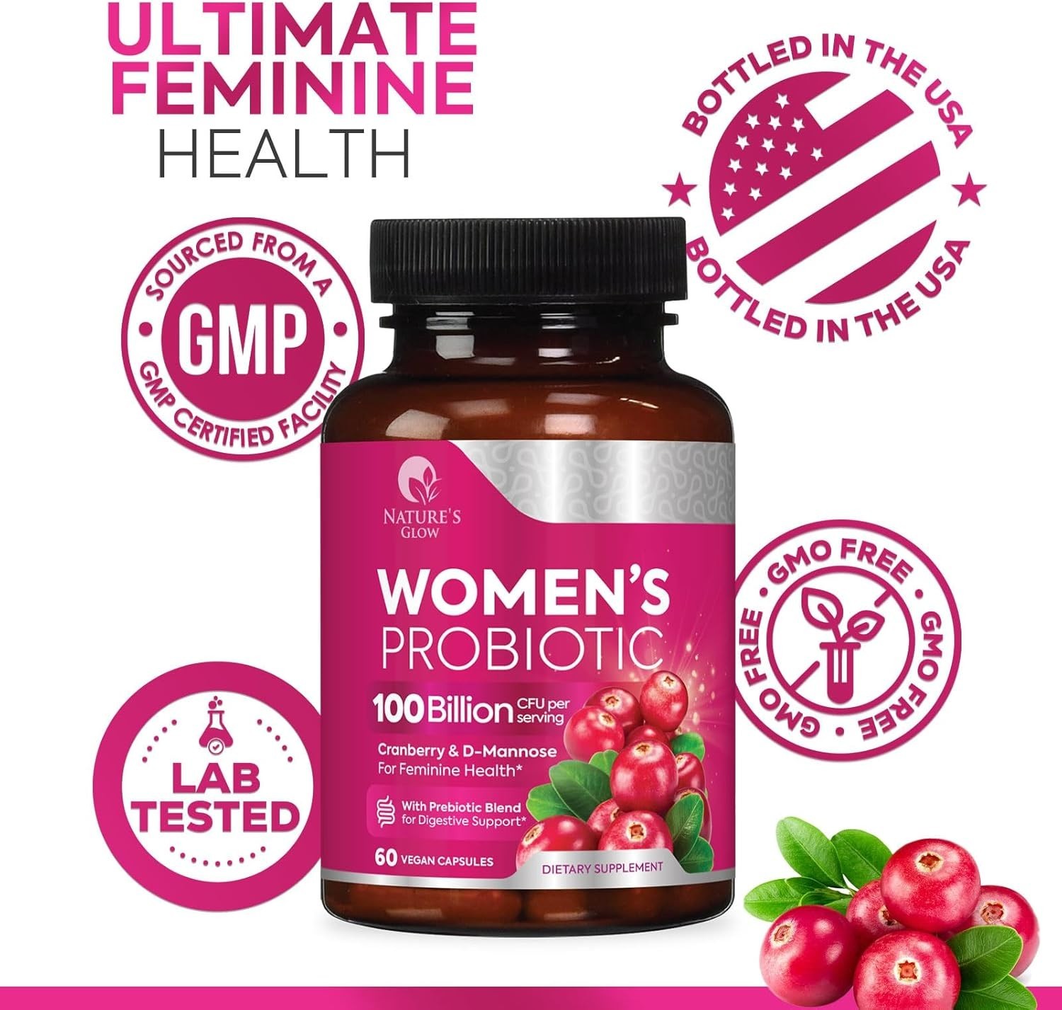 Probiotics for Women – for Digestive Health, Immune Support, & Vaginal Health