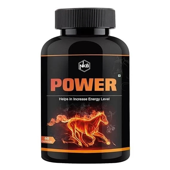 Power Capsules for Men – 60 Caps Stamina & Energy Booster Ayurvedic Formula