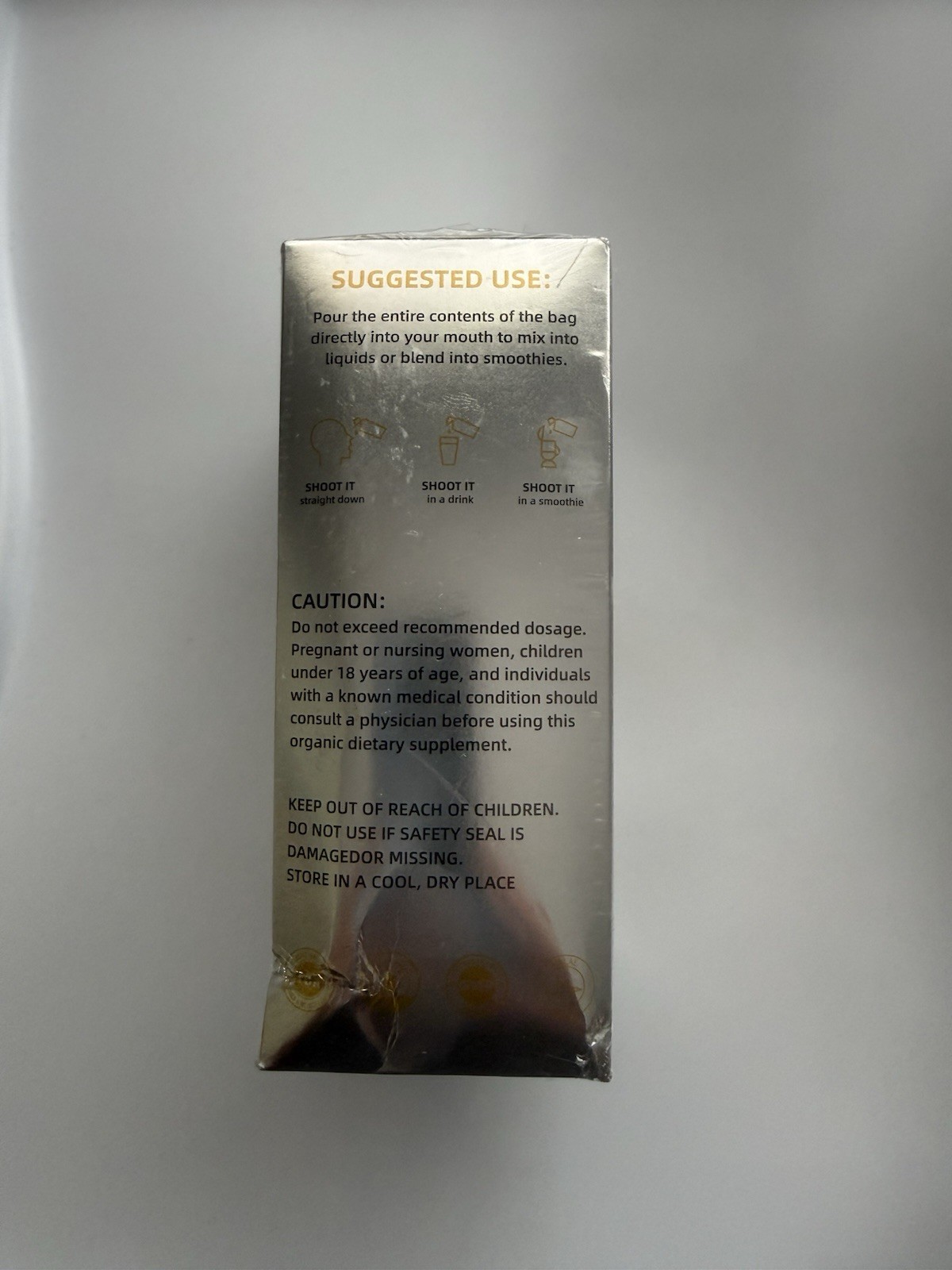 BIYODE NAD+ 1000mg Powder Nicotinamide Riboside Resveratrol PQQ 30 Packets