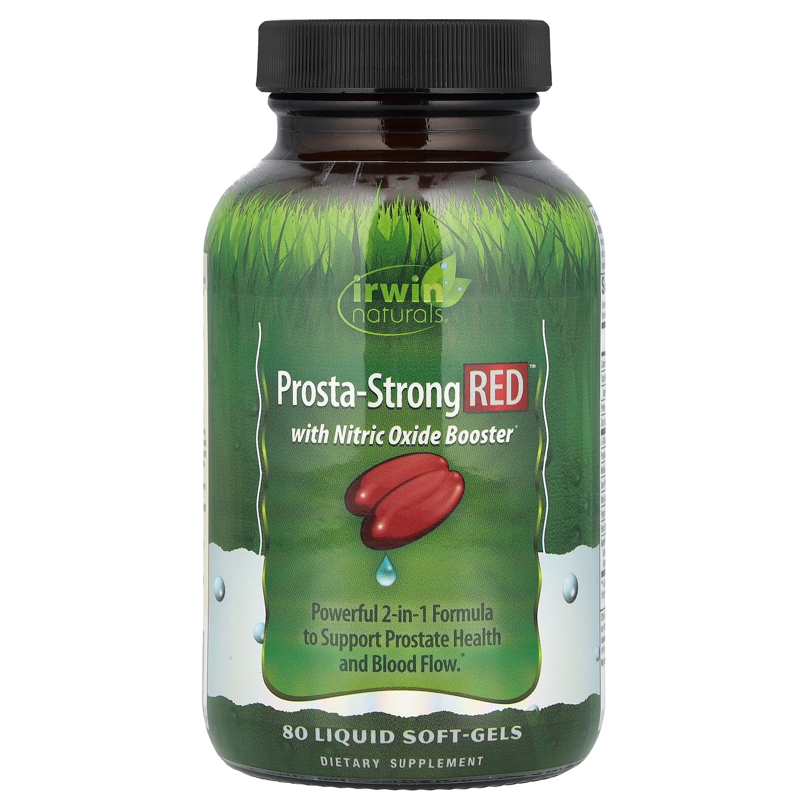 2 X Irwin Naturals, Prosta-Strong RED�, 80 Liquid Soft-Gels