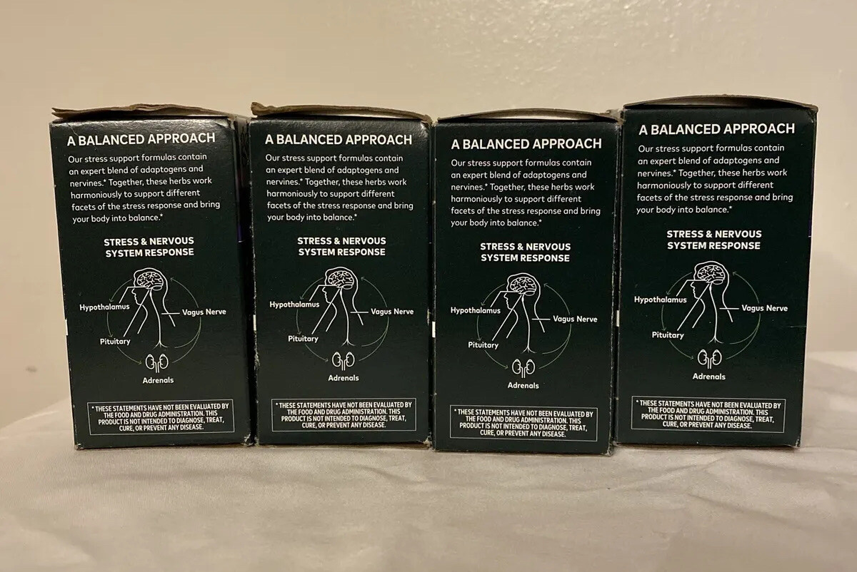Gaia Herbs Adrenal Health Daily Support 240 LIQUID PHYTO CAPSULES