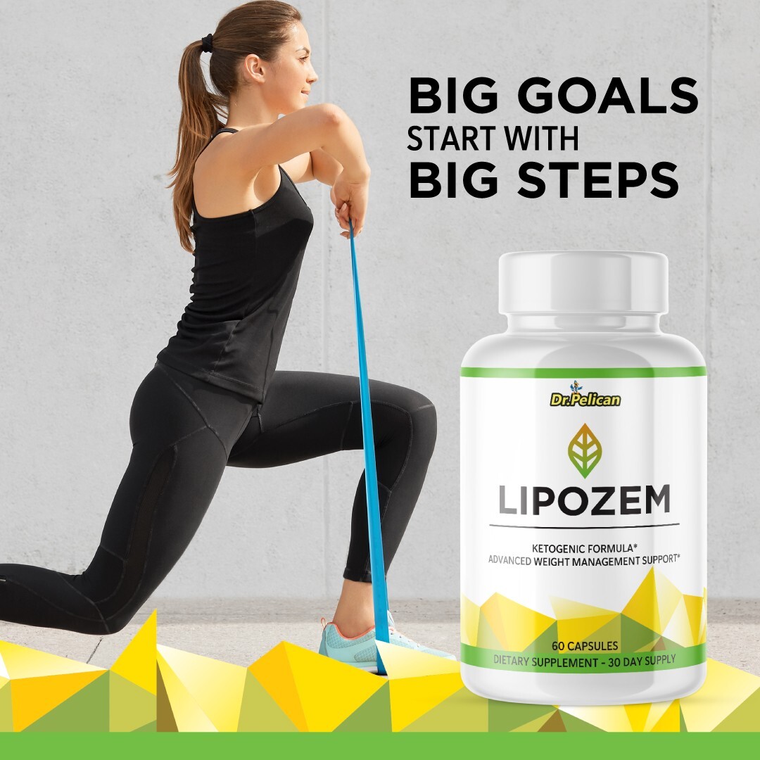 Lipozem- Metabolism Support, Weight Management Supplement- 5 Bottles